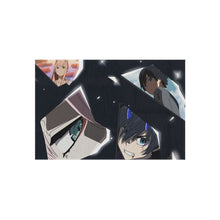 Load image into Gallery viewer, Hiro and Zero Two Moments In Broken Glass Rug