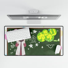 Load image into Gallery viewer, Yuru Yuri Mouse Pad (Desk Mat)