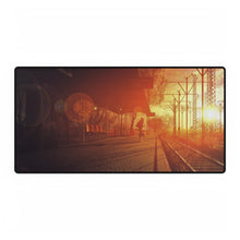 Load image into Gallery viewer, Waiting For The Train At Sunset Mouse Pad (Desk Mat)