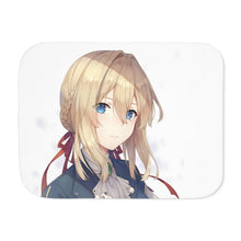 Load image into Gallery viewer, Violet Evergarden Sherpa Blanket