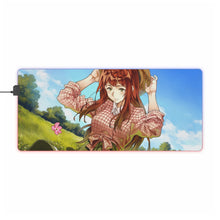 Load image into Gallery viewer, Violet Evergarden RGB LED Mouse Pad (Desk Mat)