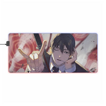 Load image into Gallery viewer, Anime Chainsaw Man RGB LED Mouse Pad (Desk Mat)