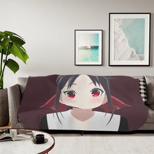 Load image into Gallery viewer, Kaguya Shinomiya Sherpa Blanket