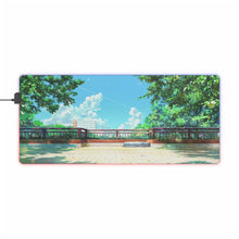 Load image into Gallery viewer, Koe No Katachi beautiful scenery RGB LED Mouse Pad (Desk Mat)