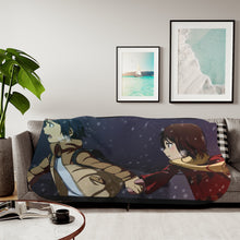 Load image into Gallery viewer, Anime ERASED Sherpa Blanket