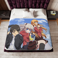 Load image into Gallery viewer, Charlotte (Anime) Main Members Sherpa Blanket