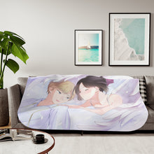 Load image into Gallery viewer, Kaguya and Miyuki Sherpa Blanket