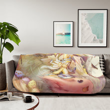 Load image into Gallery viewer, Anime Made In A Sherpa Blanket