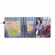Load image into Gallery viewer, Hyouka Eru Chitanda RGB LED Mouse Pad (Desk Mat)