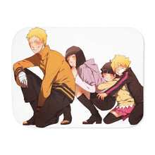 Load image into Gallery viewer, Boruto Sherpa Blanket