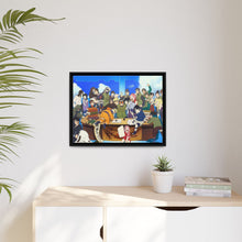 Load image into Gallery viewer, Life in Konoha Canvas Framed Art Print