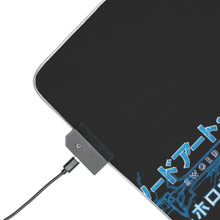 Load image into Gallery viewer, Sword Art Online RGB LED Mouse Pad (Desk Mat)