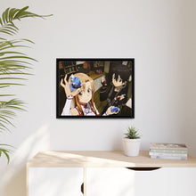Load image into Gallery viewer, Kirito and Asuna Canvas Framed Art Print