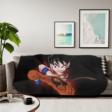 Load image into Gallery viewer, Anime Dragon Ball Sherpa Blanket