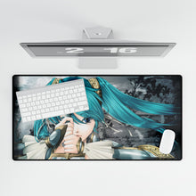 Load image into Gallery viewer, Hatsune Miku Mouse Pad (Desk Mat)
