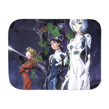 Load image into Gallery viewer, Anime Neon Genesis Evangelion Sherpa Blanket