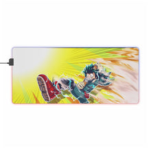 Load image into Gallery viewer, My Hero Academia Izuku Midoriya RGB LED Mouse Pad (Desk Mat)