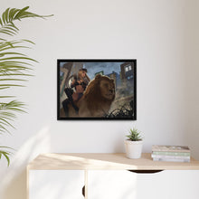 Load image into Gallery viewer, Bishamonten Canvas Framed Art Print