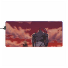 Load image into Gallery viewer, Alphonse Elric RGB LED Mouse Pad (Desk Mat)