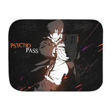 Load image into Gallery viewer, Shinya Kogami With His dominator Sherpa Blanket