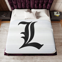 Load image into Gallery viewer, Anime Death Note Sherpa Blanket