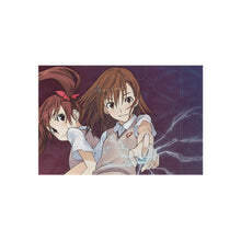 Load image into Gallery viewer, A Certain Scientific Railgun Mikoto Misaka, Kuroko Shirai Rug