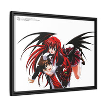 Load image into Gallery viewer, High School DxD Rias Gremory, Issei Hyoudou, Ddraig Canvas Framed Art Print