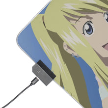 Load image into Gallery viewer, Anime FullMetal Alchemist RGB LED Mouse Pad (Desk Mat)