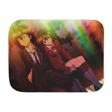 Load image into Gallery viewer, Anime Guilty Crown Sherpa Blanket