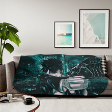 Load image into Gallery viewer, Shinya Kogami Sherpa Blanket