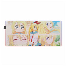 Load image into Gallery viewer, Nisekoi Chitoge Kirisaki RGB LED Mouse Pad (Desk Mat)