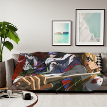 Load image into Gallery viewer, Rei,Saeko and Saya Sherpa Blanket