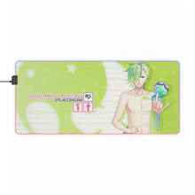 Load image into Gallery viewer, Glass Heart Princess RGB LED Mouse Pad (Desk Mat)