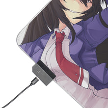 Load image into Gallery viewer, Anime Armed Girl's Machiavellism RGB LED Mouse Pad (Desk Mat)