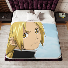 Load image into Gallery viewer, Edward Elric Sherpa Blanket