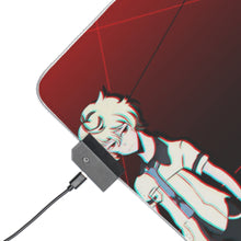 Load image into Gallery viewer, Kiznaiver Katsuhira Agata, Noriko Sonozaki RGB LED Mouse Pad (Desk Mat)