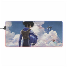 Load image into Gallery viewer, Anime Gundam RGB LED Mouse Pad (Desk Mat)