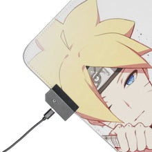 Load image into Gallery viewer, Boruto, Sasuke & Naruto RGB LED Mouse Pad (Desk Mat)