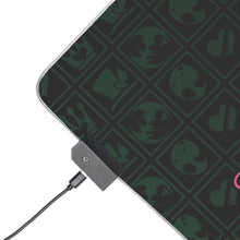 Load image into Gallery viewer, Glass Heart Princess RGB LED Mouse Pad (Desk Mat)