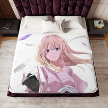 Load image into Gallery viewer, Violet Evergarden Sherpa Blanket
