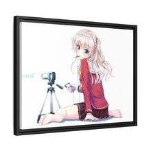 Load image into Gallery viewer, Nao Tomori sitting Canvas Framed Art Print