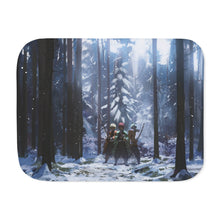 Load image into Gallery viewer, Anime Demon Slayer: Kimetsu no Yaiba Sherpa Blanket