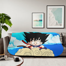 Load image into Gallery viewer, Anime Dragon Ball Sherpa Blanket