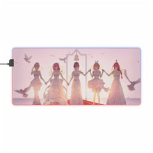 Load image into Gallery viewer, The Quintessential Quintuplets RGB LED Mouse Pad (Desk Mat)