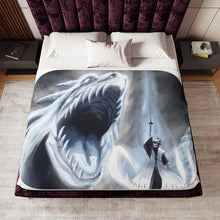 Load image into Gallery viewer, Anime Bleachr Sherpa Blanket