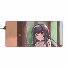 Load image into Gallery viewer, Saekano: How To Raise A Boring Girlfriend RGB LED Mouse Pad (Desk Mat)