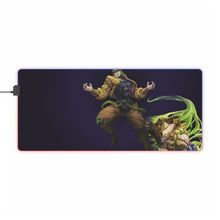 Load image into Gallery viewer, DIO and The World RGB LED Mouse Pad (Desk Mat)