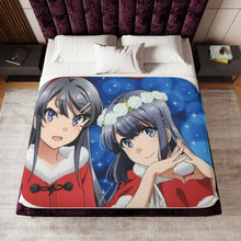 Load image into Gallery viewer, Rascal Does Not Dream Of Bunny Girl Senpai Sherpa Blanket