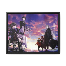 Load image into Gallery viewer, Sebastian Michaelis, Ciel Phantomhive and Undertaker (Black Butler) Canvas Framed Art Print