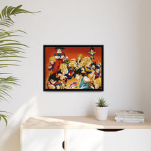 Load image into Gallery viewer, Anime Dragon Ball Z Canvas Framed Art Print